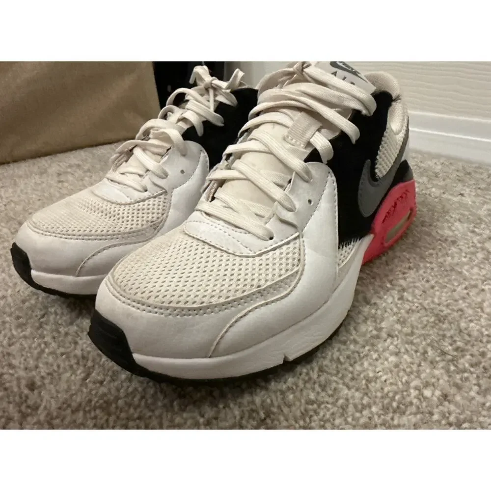 Nike Air Max Excee Women's Sneaker in White Rush Pink, sz 7.5